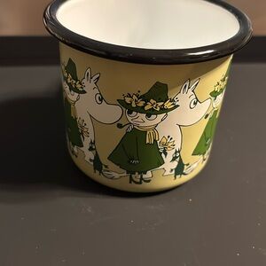 Moomin Green Mug From Finland Muurla